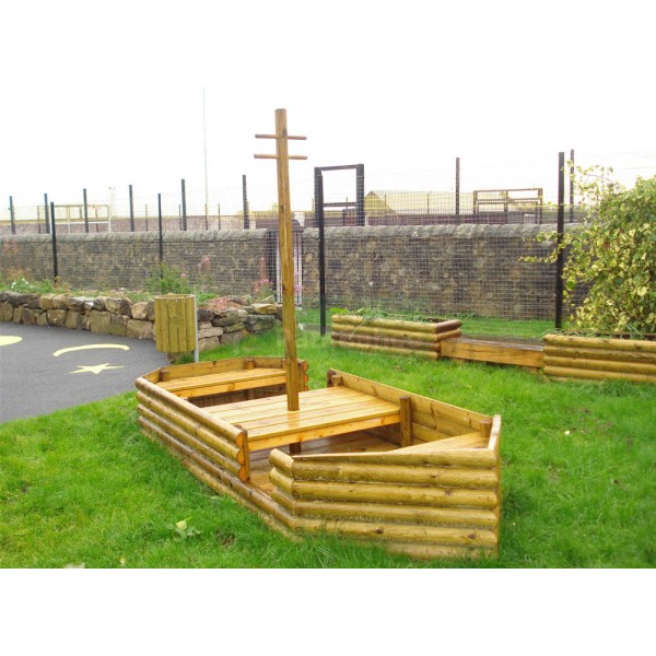 Kütük Gemi Kum Havuzu