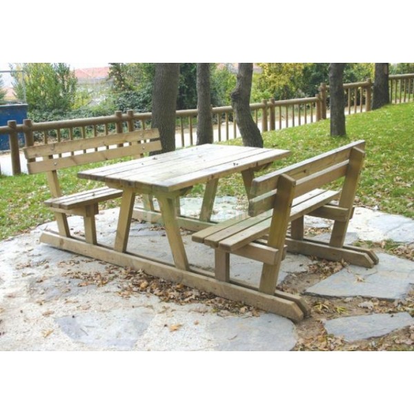 Sırtlı Piknik Masası